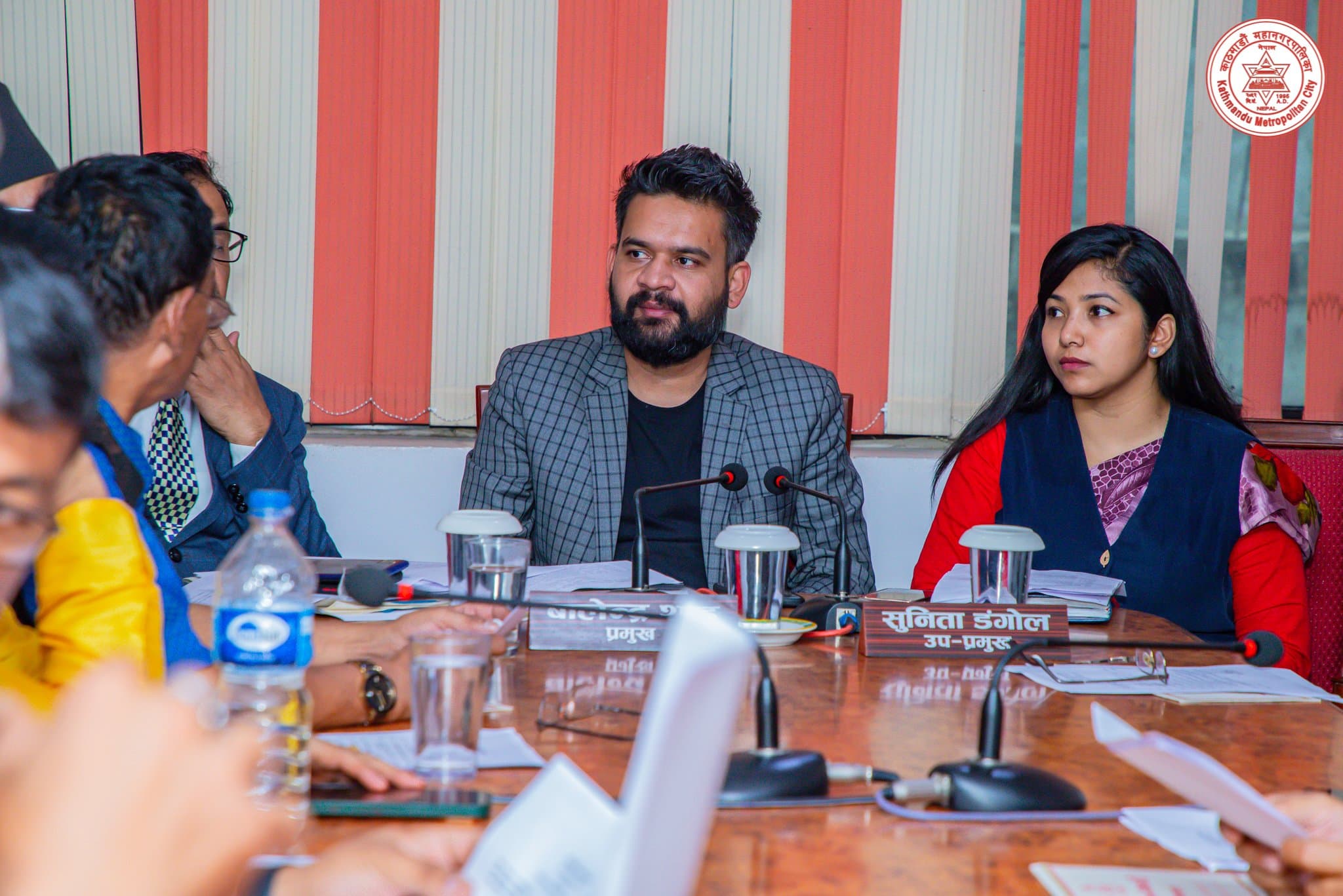 नगर कार्यपालिकाको ५ औं बैठकका केही तस्विरहरु (२०७९ असार २१ गते )