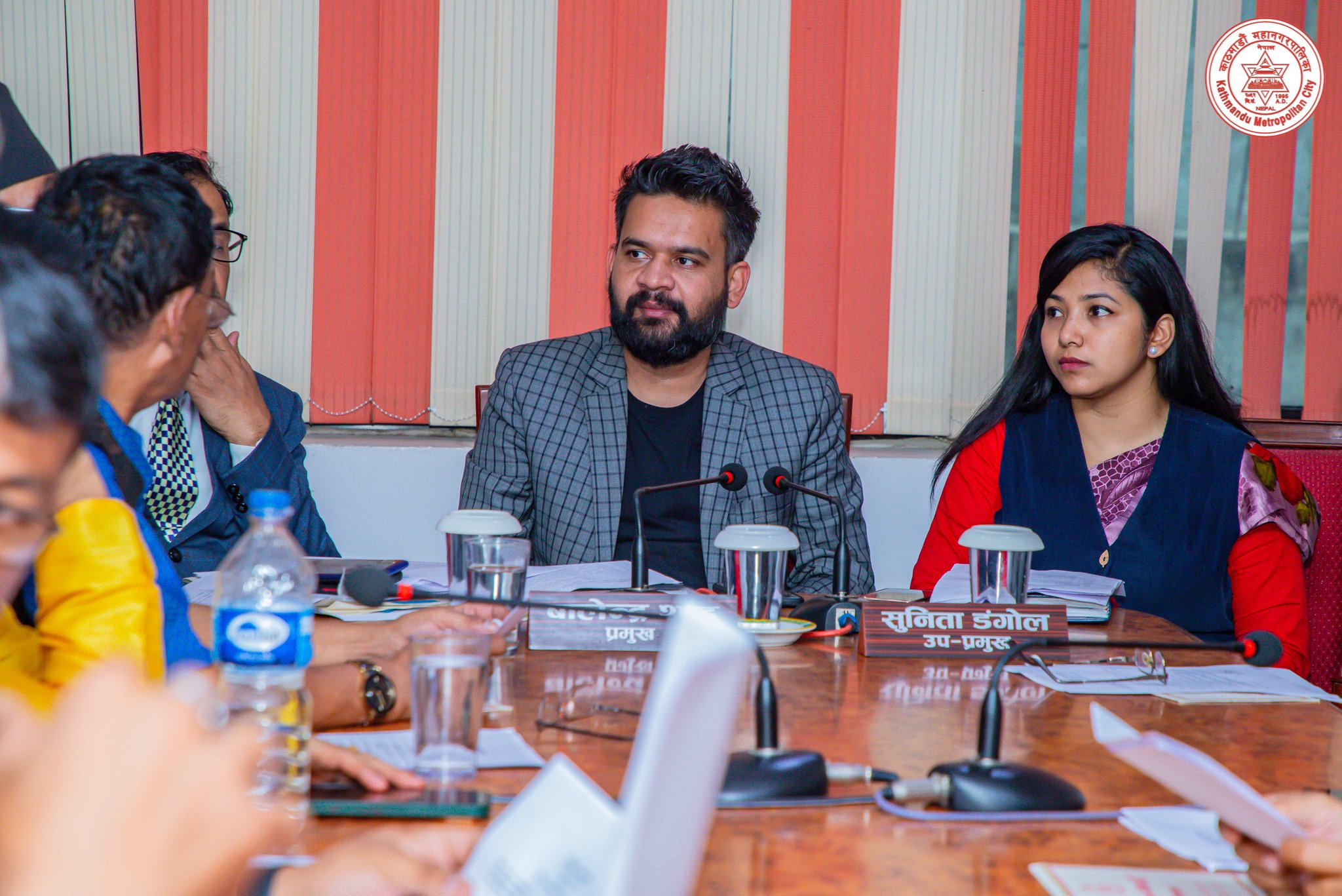 नगर कार्यपालिकाको ५ औं बैठकका केही तस्विरहरु (२०७९ असार २१ गते )